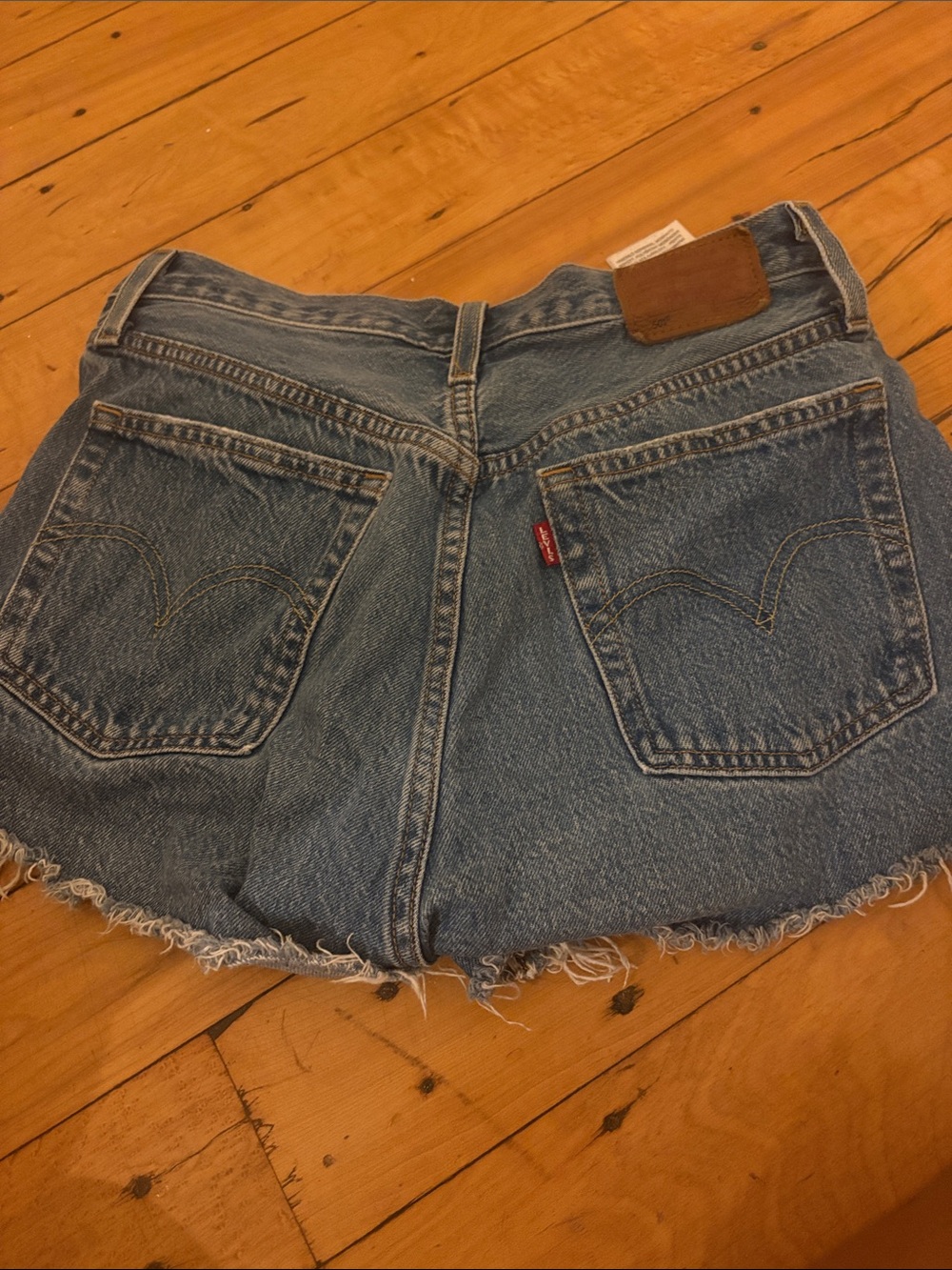 Levi's Blue Jean Shorts